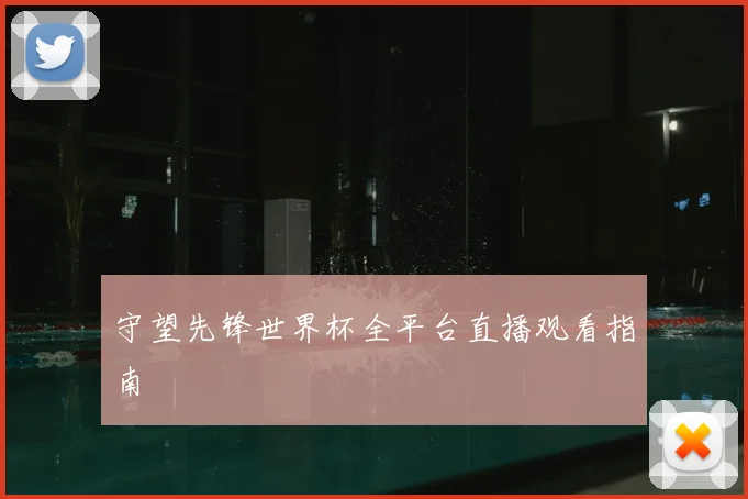 守望先锋世界杯全平台直播观看指南