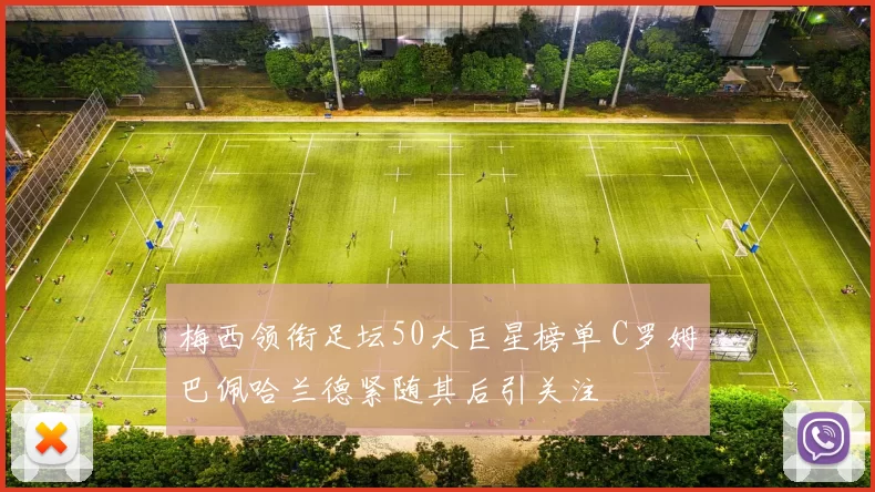 梅西领衔足坛50大巨星榜单 C罗姆巴佩哈兰德紧随其后引关注